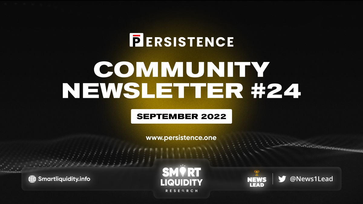 Persistence Community Newsletter #24