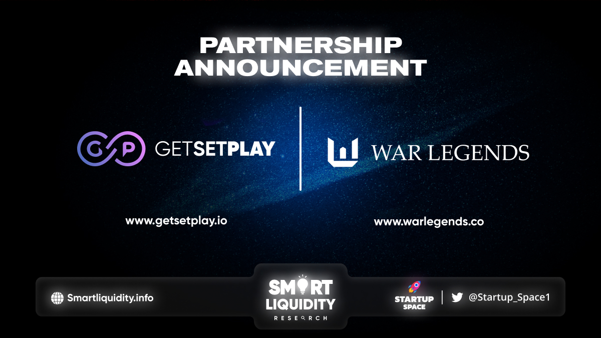 Get Set Play Partners with War Legends