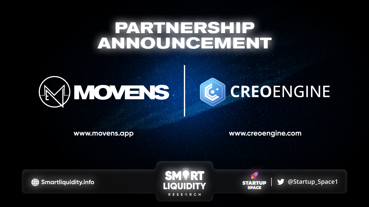 MOVENS Strategic Partnership with Creo Engine