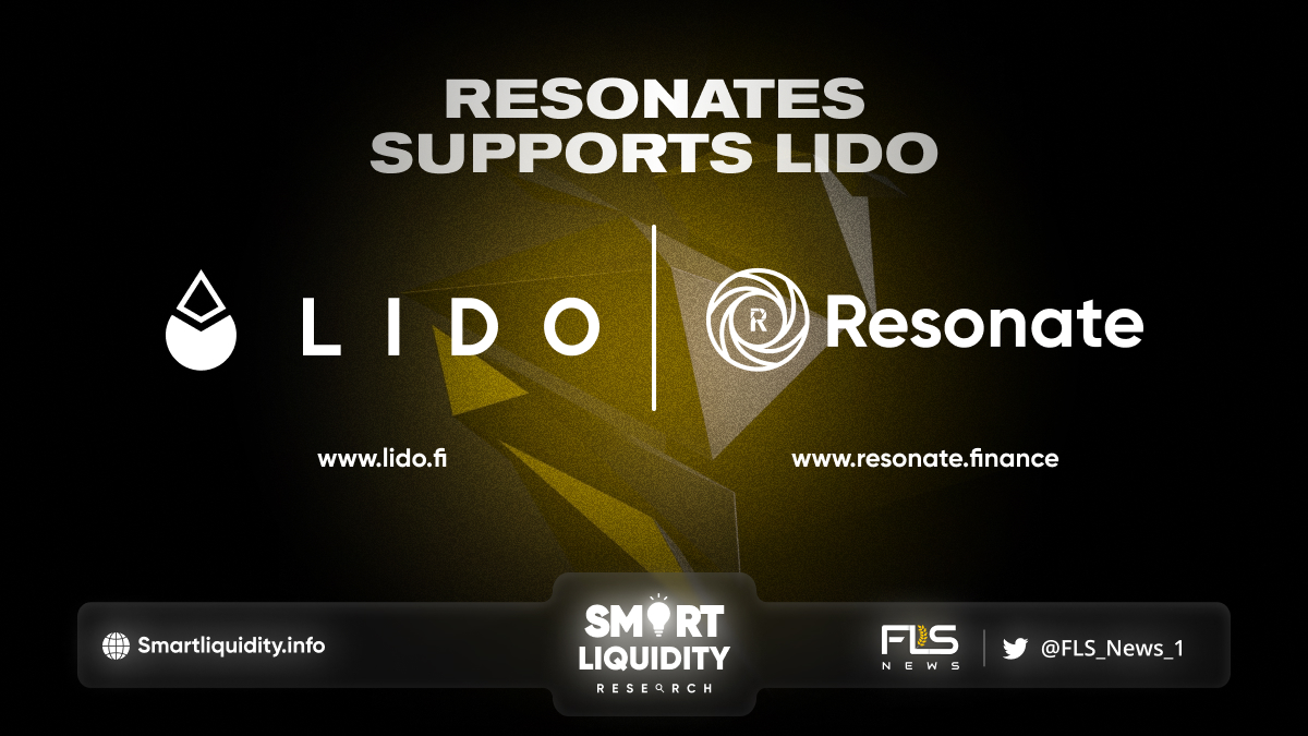 Resonate Will Be Supporting Lido