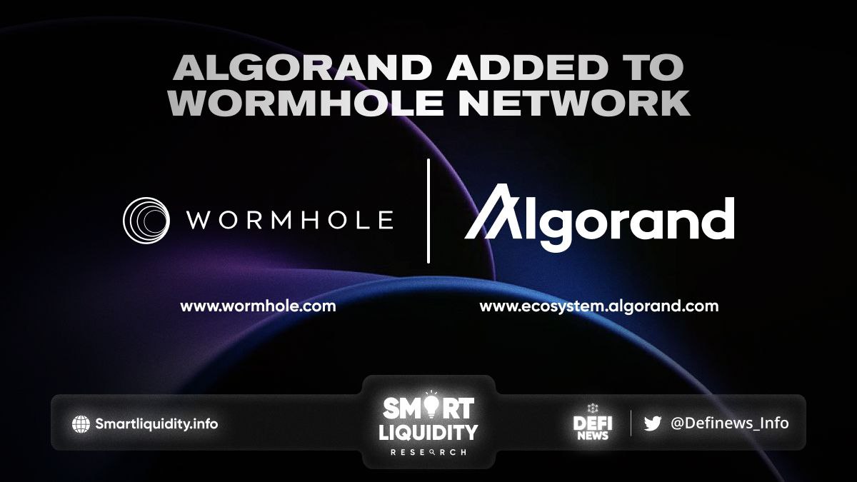 Wormhole Blockchain Added Algorand