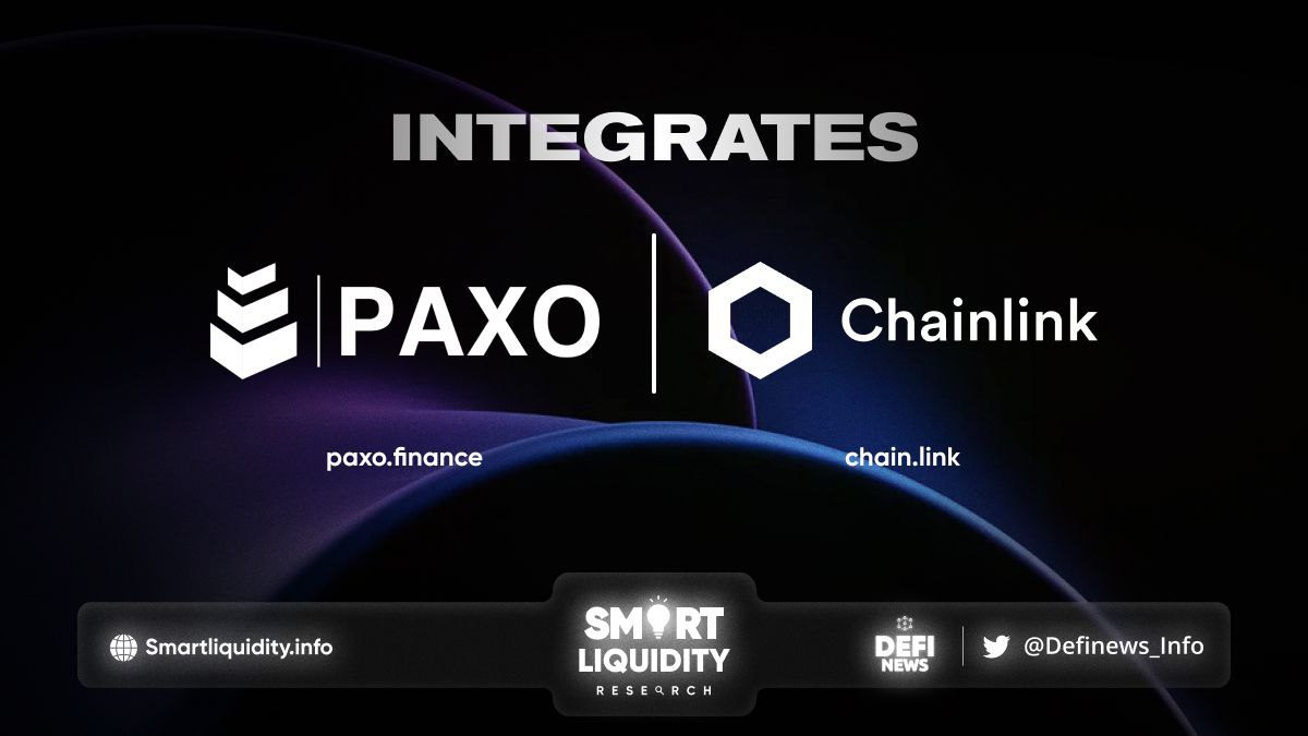 Paxo Finance Integrates Chainlink