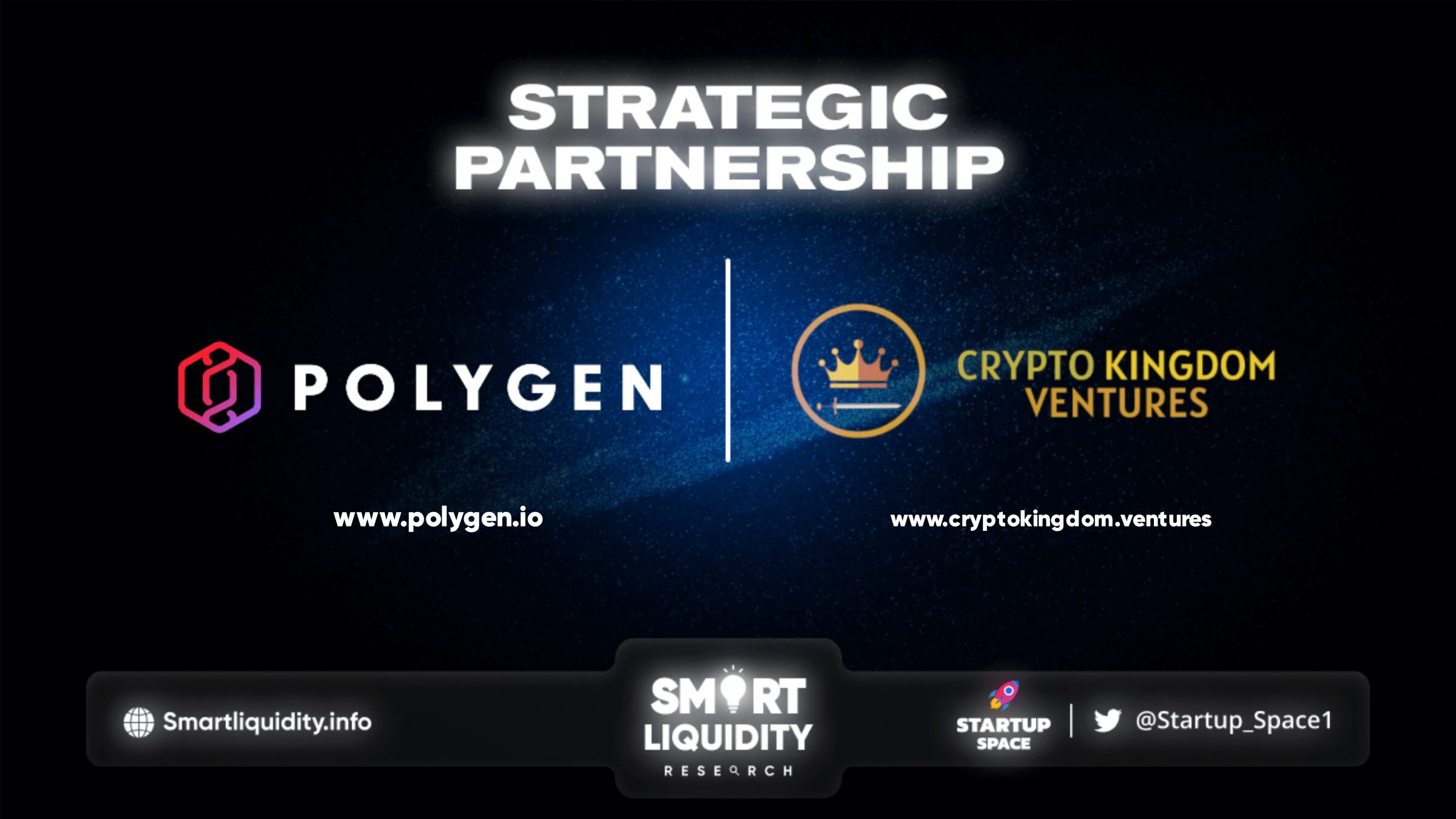 Polygen Partners with Cryptokingdom Venture
