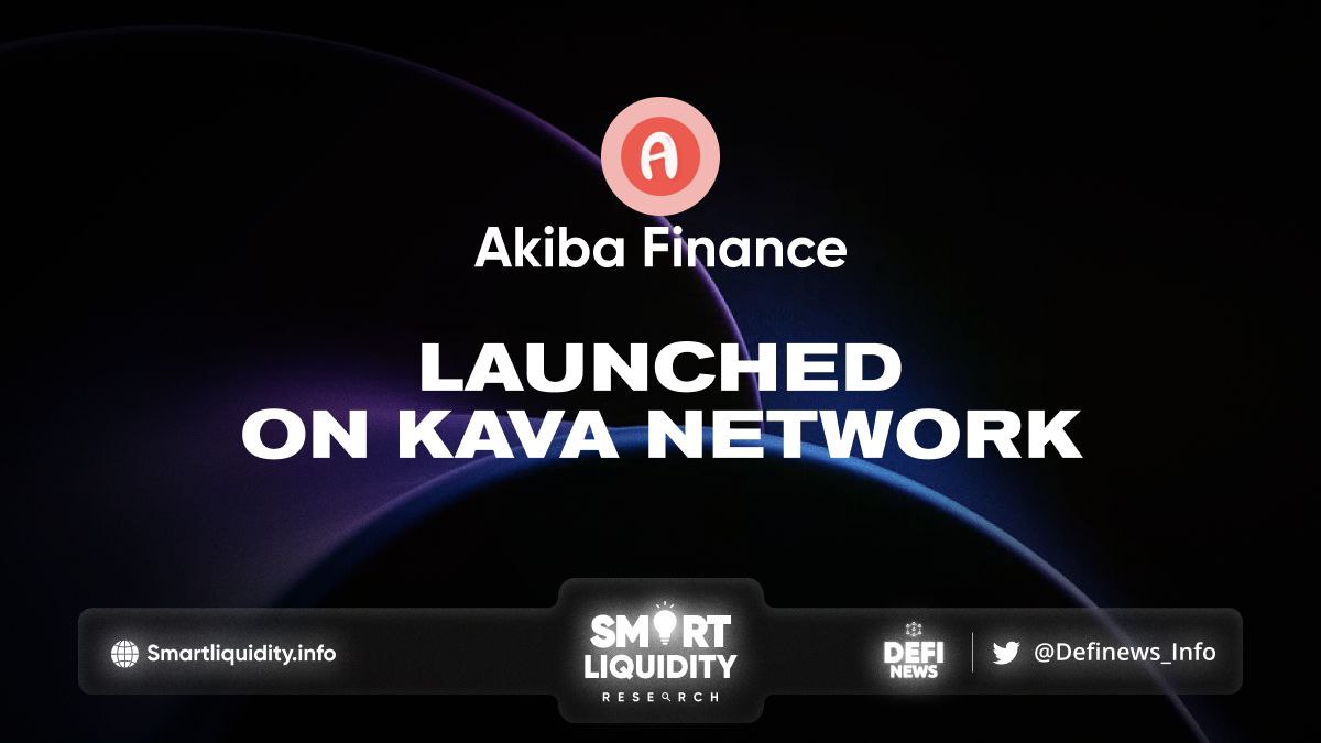 Akiba Launched On Kava