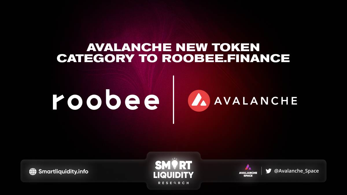 AVAX New Token Added to Roobee Finance