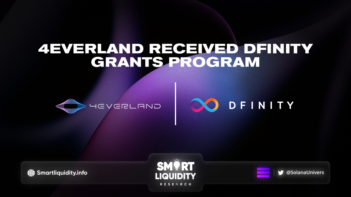 4EVERLAND Received Dfinity Grants