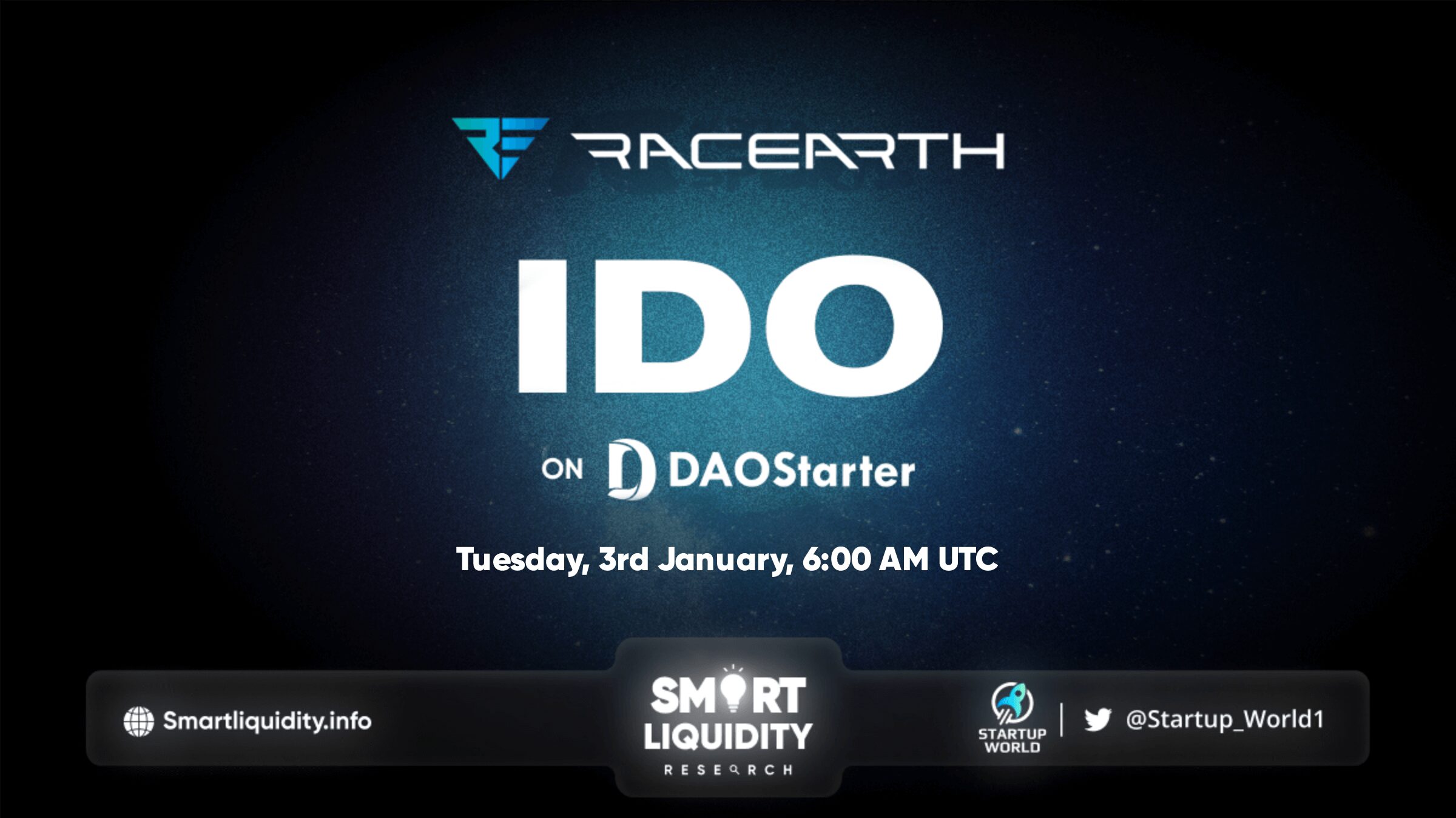 Raceearth Upcoming IDO on DAOStarter