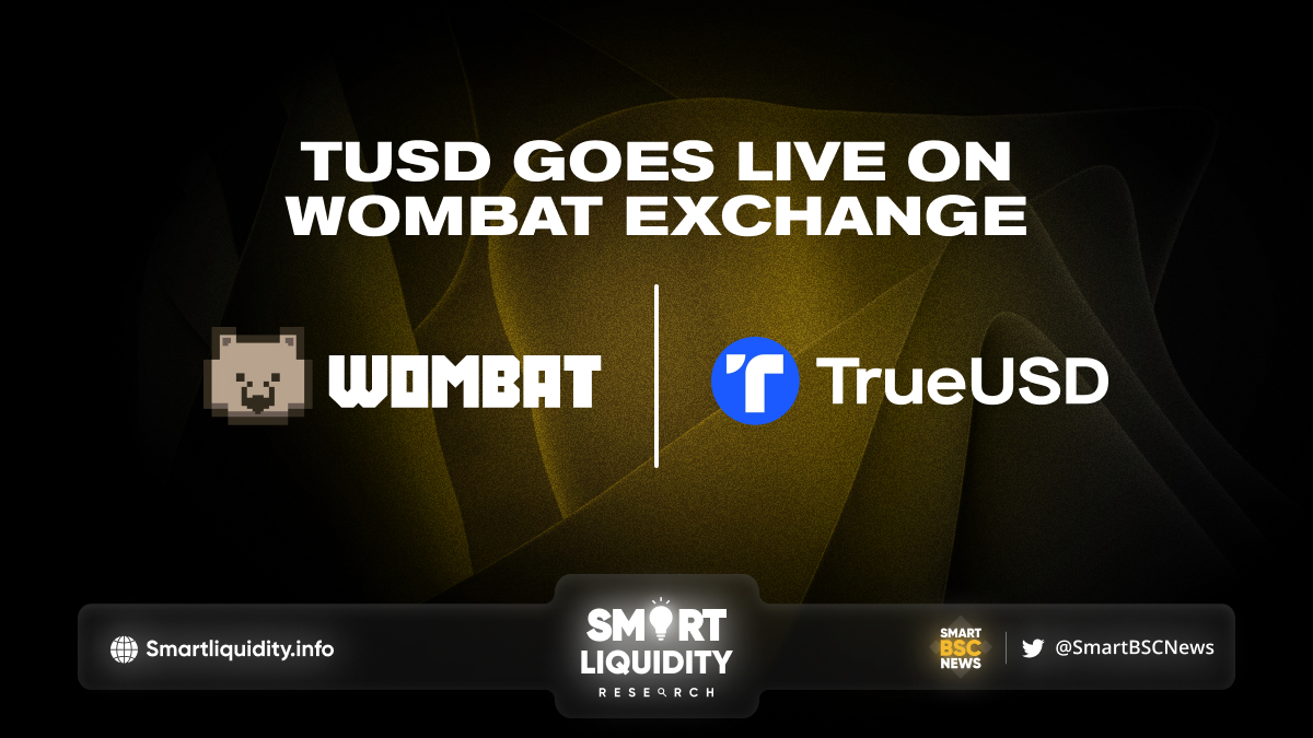 TUSD goes live on Wombat Exchange