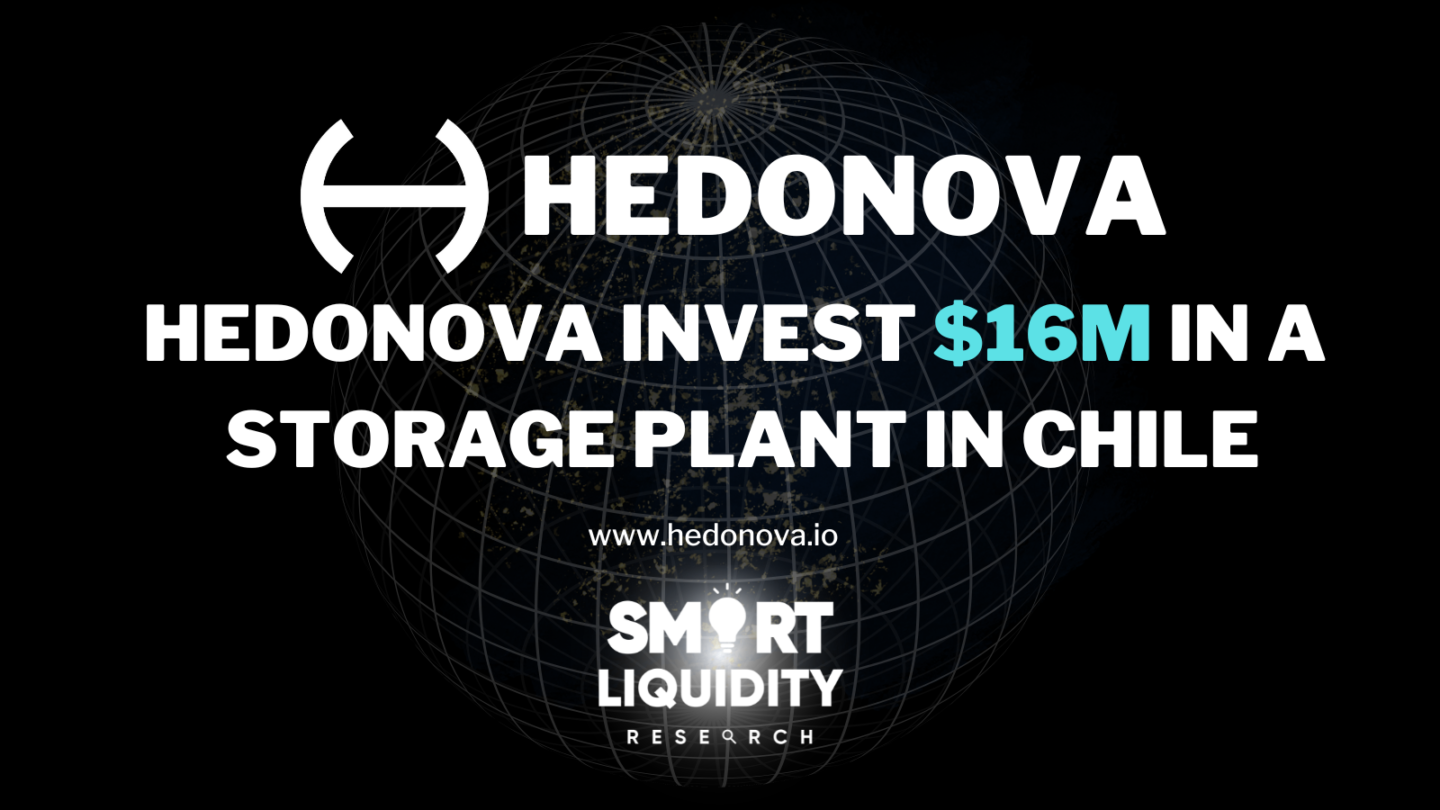 Hedonova Invested $16M in a Storage Plant in Chile
