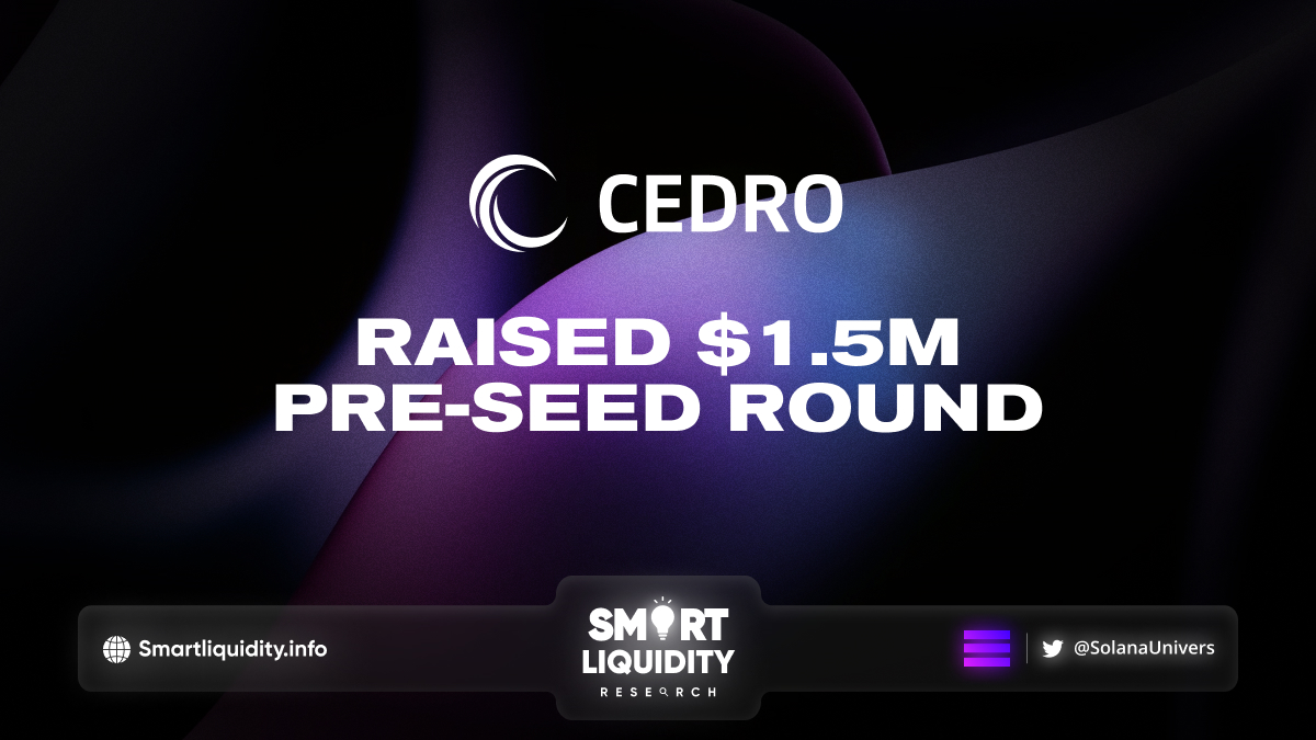 Cedro Finance Raised $1.5M
