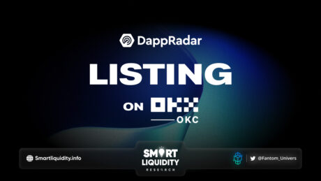 Dappradar is now listed on OKX
