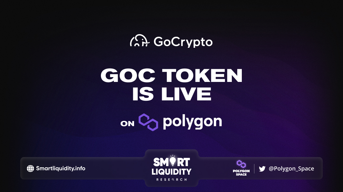 GoC token is LIVE on Polygon