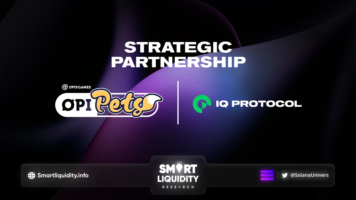 OpiPets Strategic Partnership with IQ Protocol