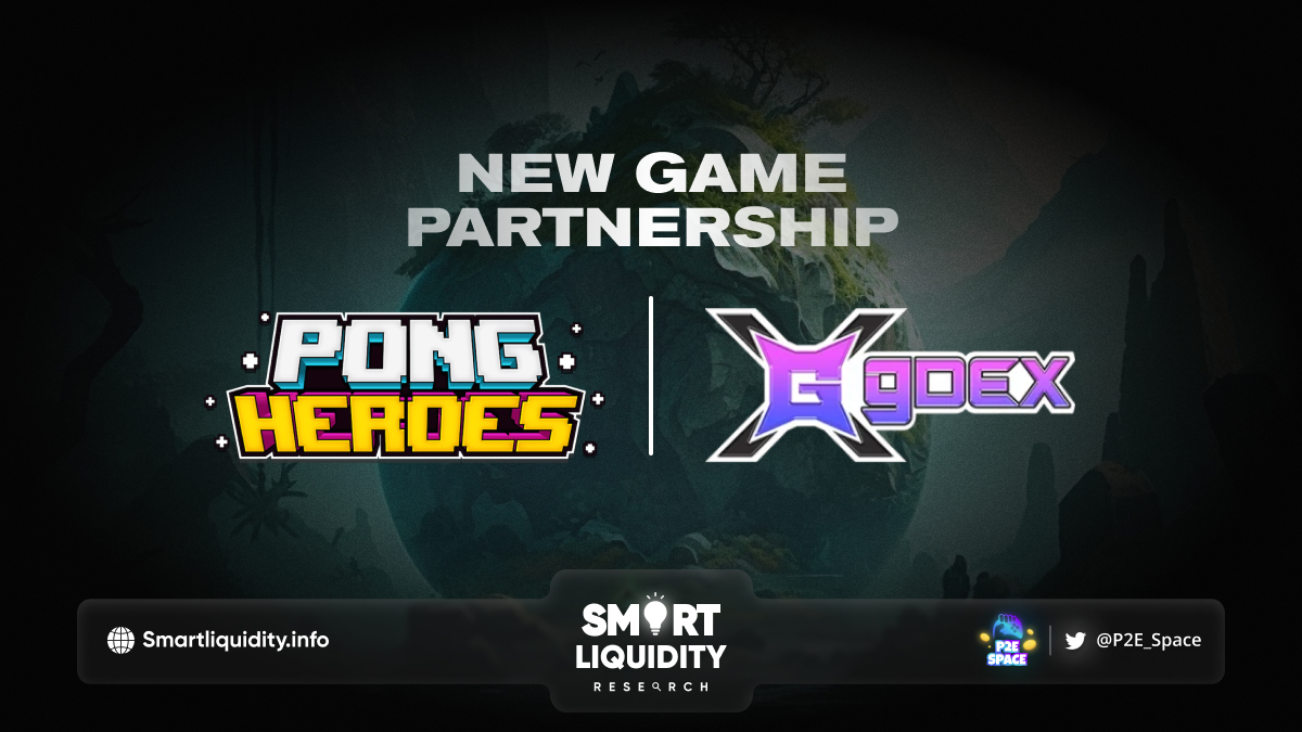 Pong Heroes Game and gDEX Metaverse New Game Partnership