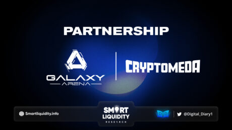 Galaxy Arena Partners with Cryptomeda
