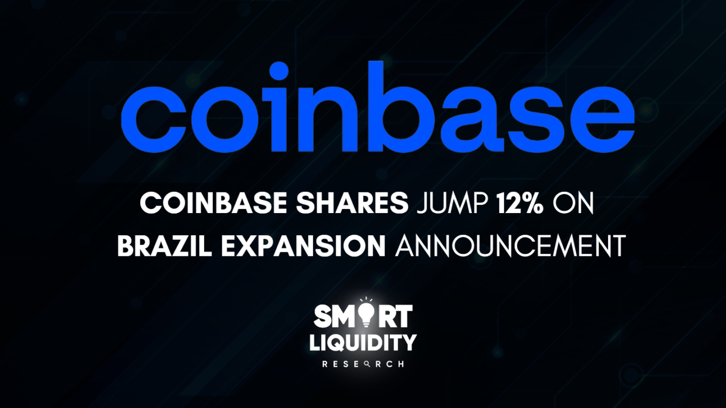 Coinbase Shares Jump 12%