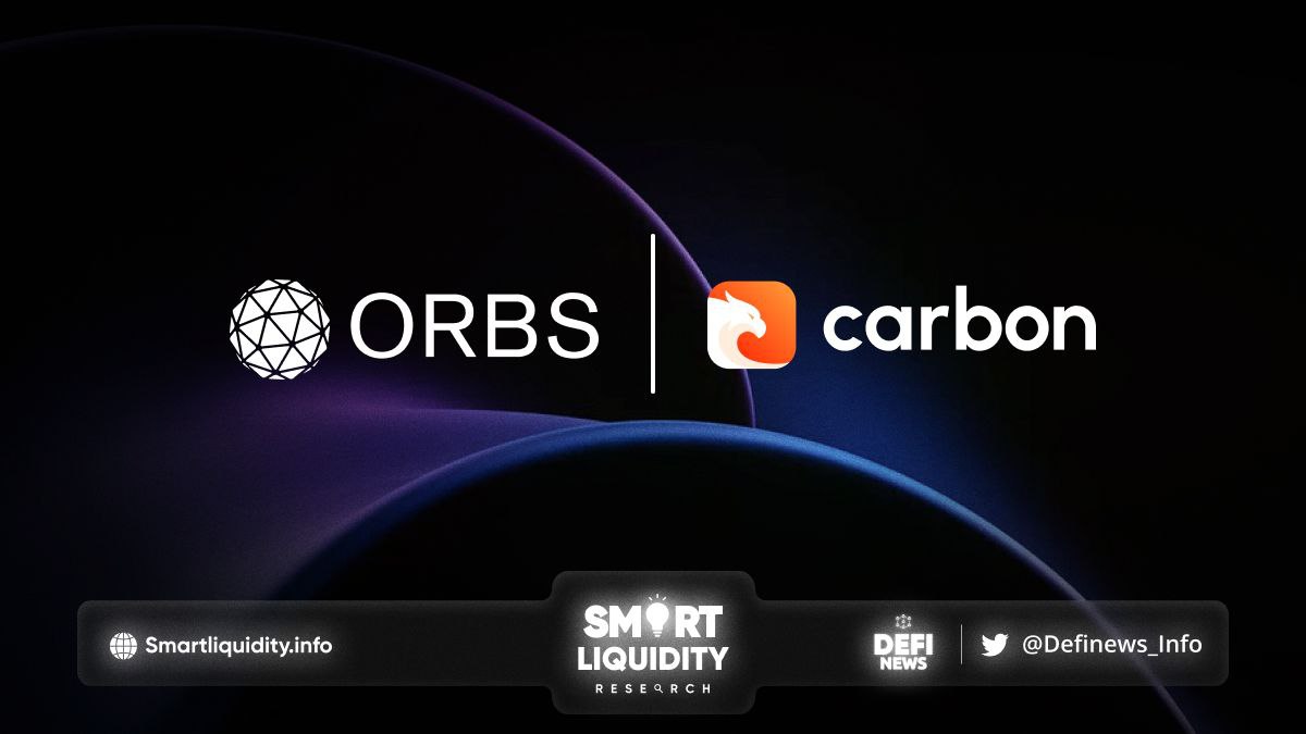 Orbs partners with Carbon – Smart Liquidity Research