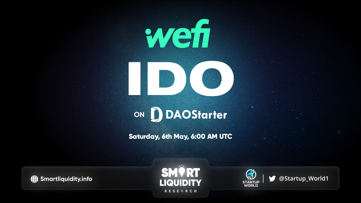 WeFi Upcoming IDO on DAOStarter