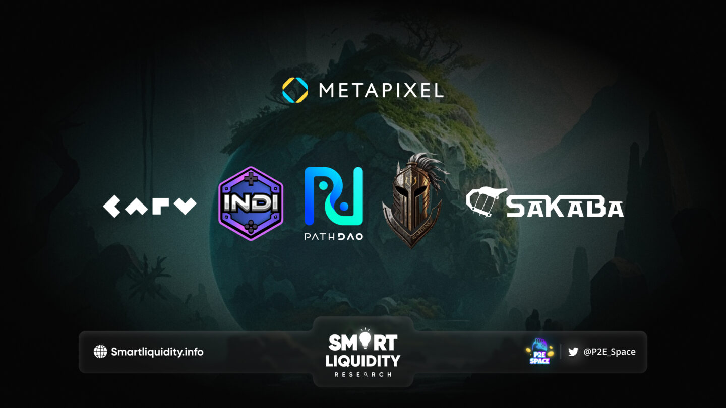 METAPIXEL Partnered with 5 more Leading Web3 Gaming Organizations