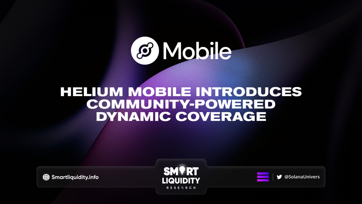 Helium Mobile Introduces Dynamic Coverage