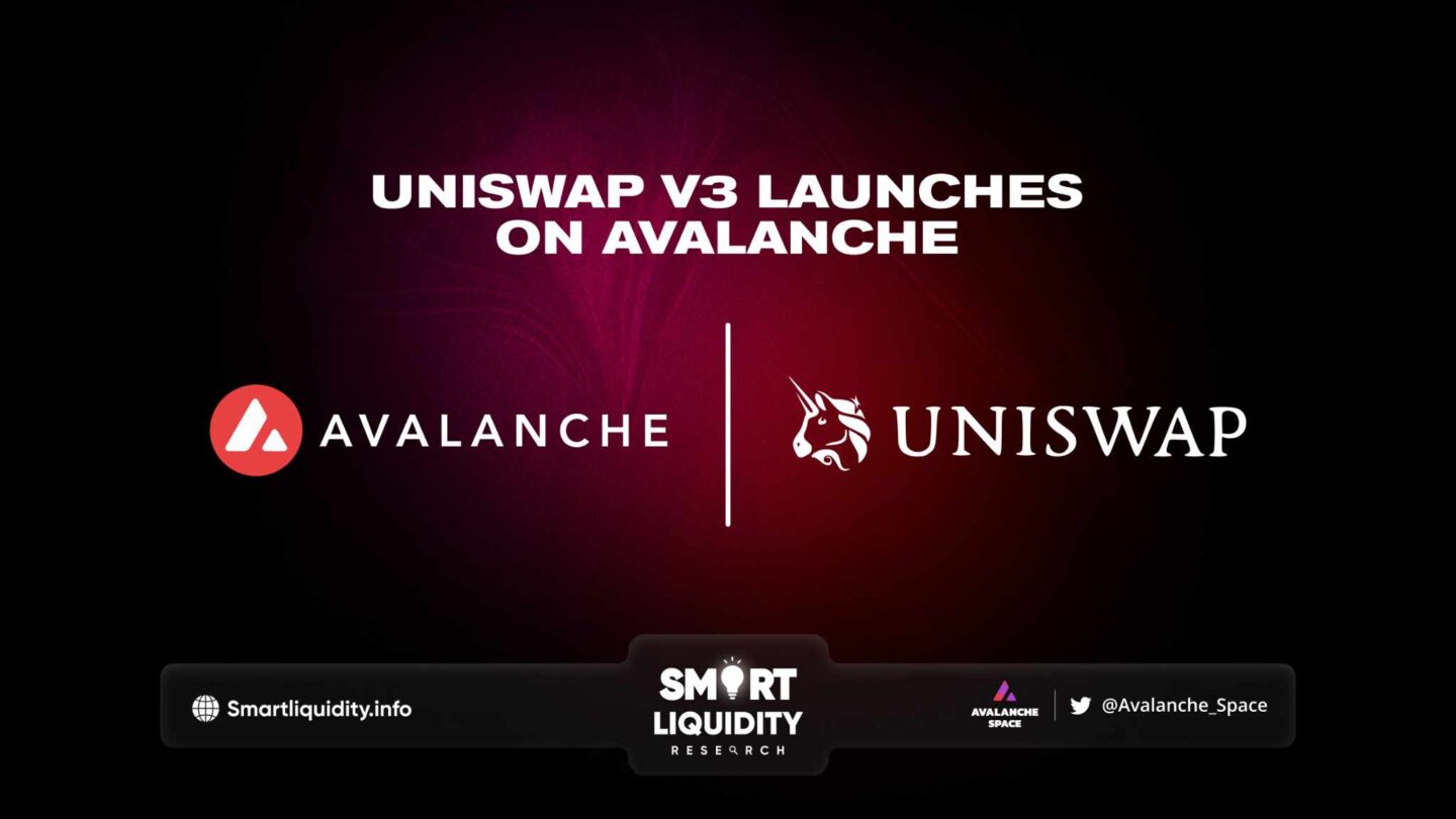 Uniswap v3 Launches on Avalanche