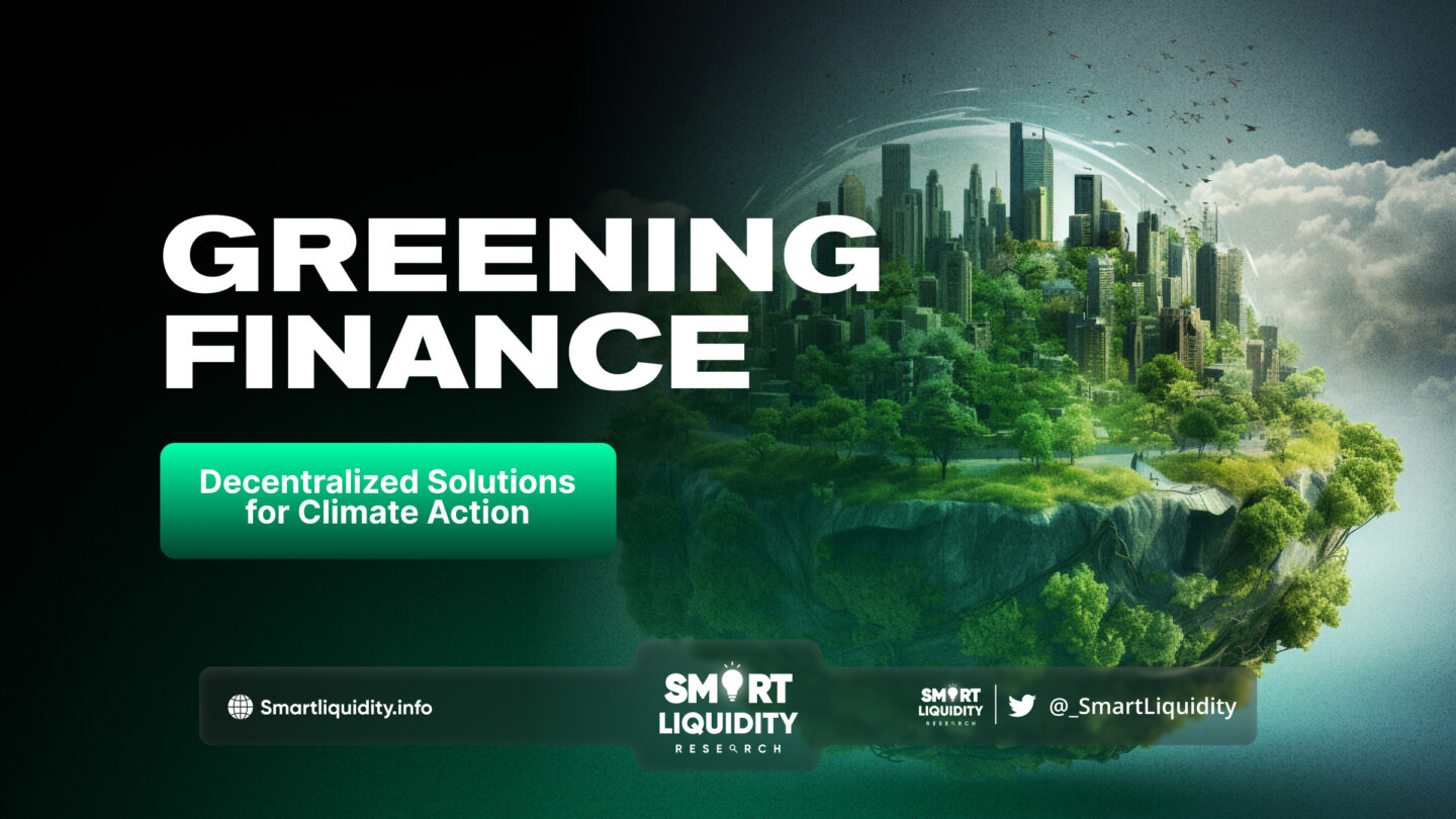 Decentralized Finance's Role in Climate Mitigation