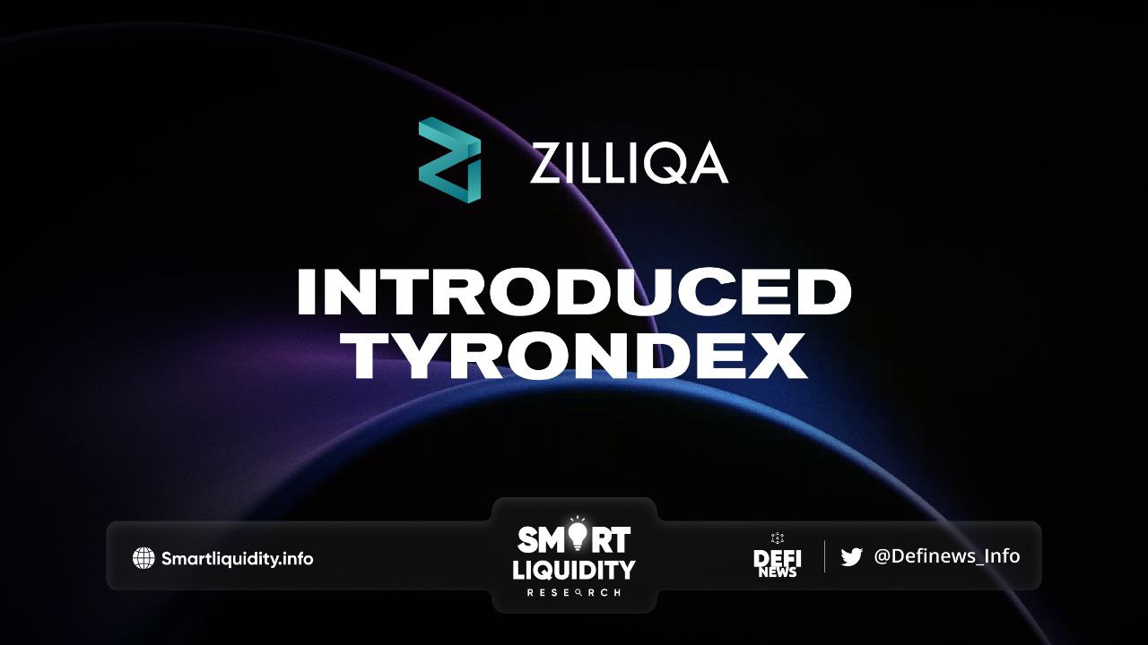 Zilliqa has introduced TyronDEX