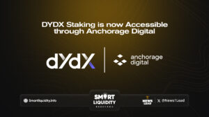 dYdX Staking is now Accessible through Anchorage Digital