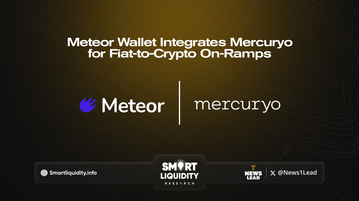Meteor Wallet Integrates Mercuryo for Fiat-to-Crypto On-Ramps