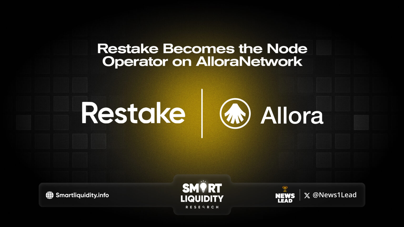 Restake Becomes the Node Operator on Allora Network - Smart Liquidity ...