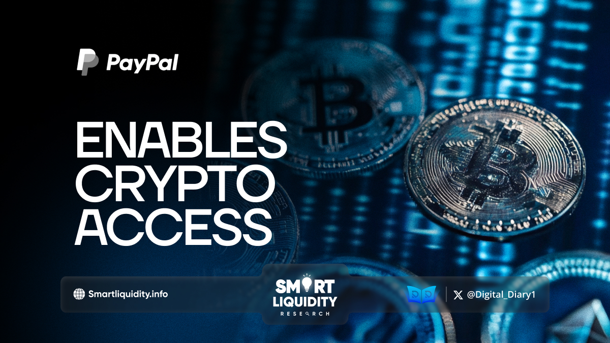 PayPal Enables Crypto Access