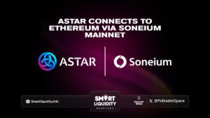 Diagram illustrating Astar and Soneium blockchain integration.