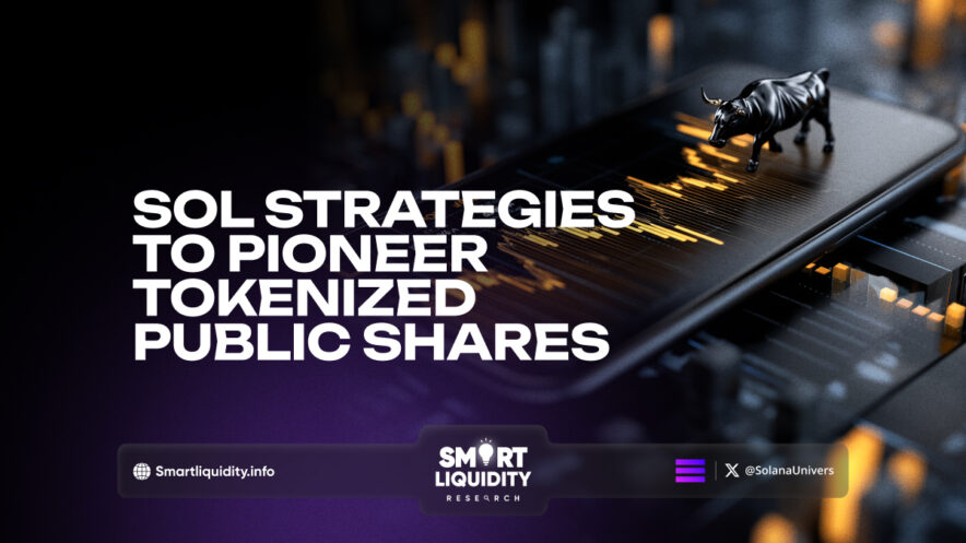 SOL Strategies to Pioneer Tokenized Public Shares