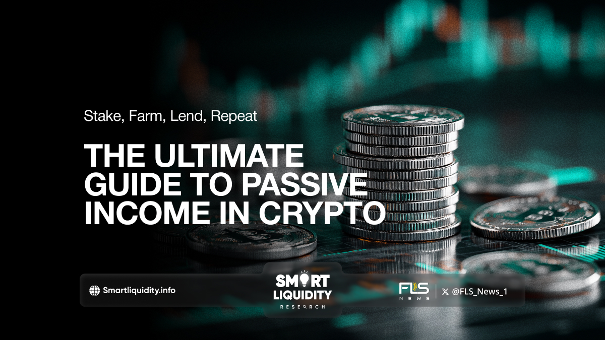 "Staking, farming, and lending crypto assets for steady income"
