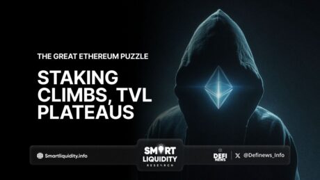 The Great Ethereum Puzzle: Staking Climbs, TVL Plateaus