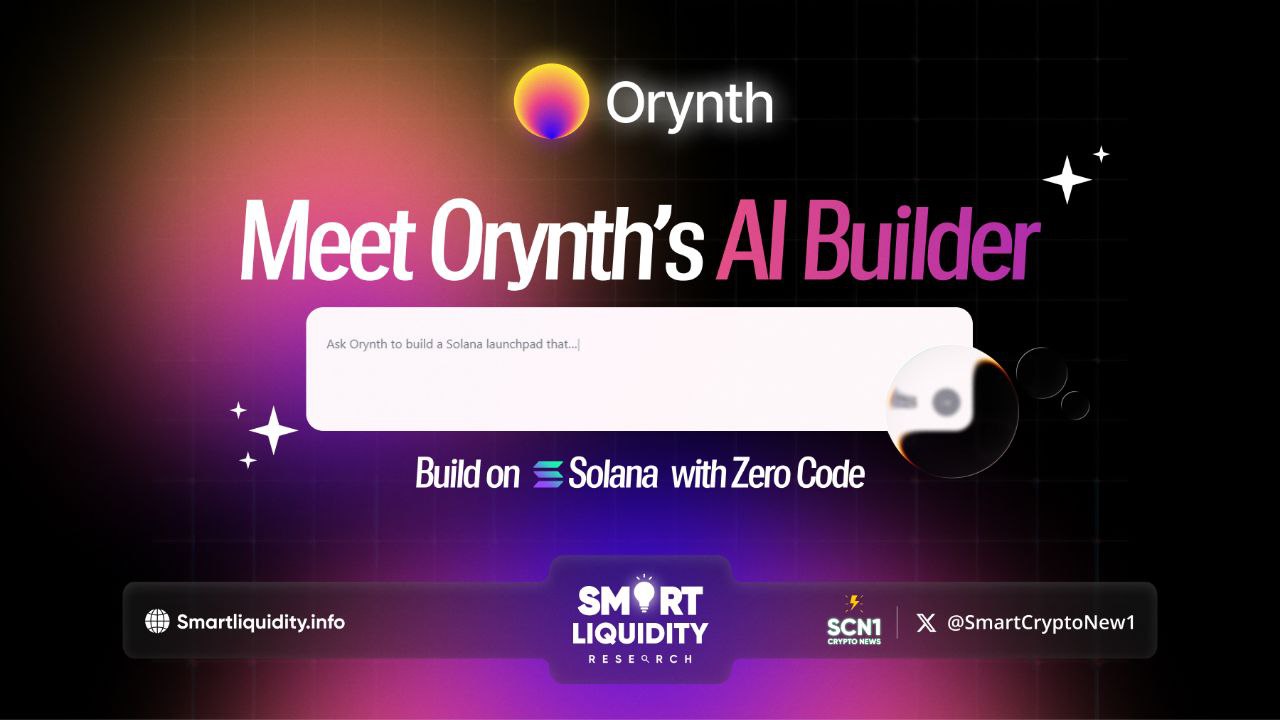 Build on Solana with Zero Code: Meet Orynth’s AI Builder