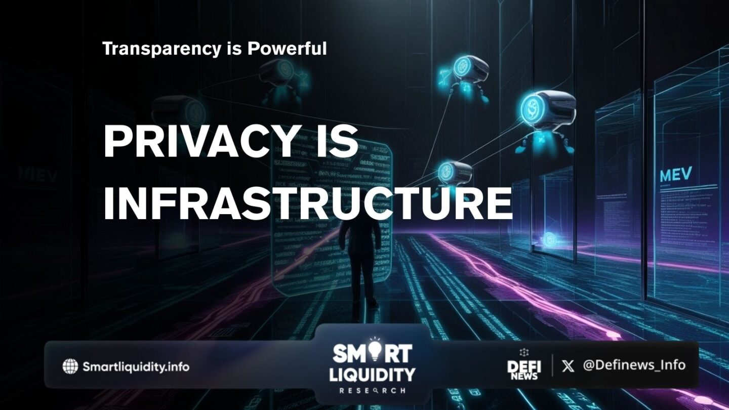 Privacy in DeFi Is No Longer Optional—It’s Infrastructure