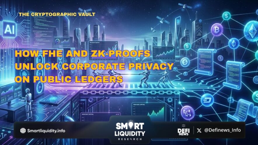 The Cryptographic Vault: How FHE and ZK-Proofs Unlock Corporate Privacy on Public Ledgers
